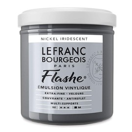 Lefranc & Bourgeois - Flashe Matte Artist's Color - 125ml Jar - Nickel