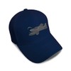 Kids Toddler Baseball Cap Low-Wing Airplane Embroidery Cotton Boys &