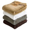 OSTD Plus Face Towels, Set of 4, Fuwafuwa MIX, Approx.