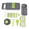 Kitchen Grater Set Stainless Steel Cutter Food Shredding Cutting Slicing