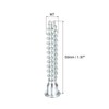 sourcing map 20Pcs M7x50mm Hex Socket Countersunk Head Self Tapping
