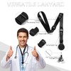 DELSWIN Heavy Duty Retractable Lanyard - Breakaway Lanyards for ID