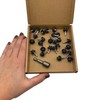 Marcopol Pack of 25 Metal Roofing Screws 4.8 x 19