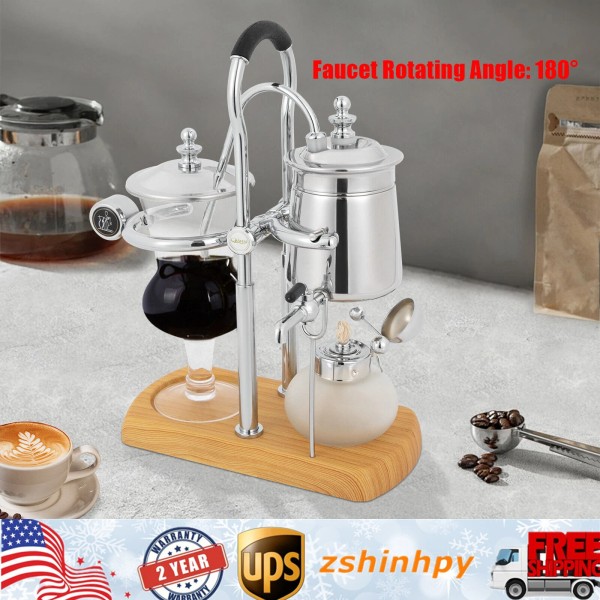 Unbranded Antique Tabletop Siphon Coffee Maker Brewer Brew Tea Machine