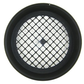 Raytech 23-213 1" Polymer Manual Sifting Screen, 0.25 Cubic feet Volume Capacity, 14-1/2" Diameter x 2-1/2" Depth