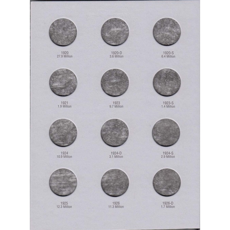 Harris Standing Liberty Quarters Coin Folder 2687