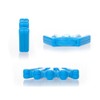 2pcs (Blue + Red) Hair Styling Accessories Sponge French Hair