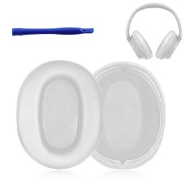 Sony WH-CH720N Replacement Earpads for Sony WH-CH700N WH-CH710N WH-CH720N YAJOJO Dirt Proof Fingerprint Soft Dustproof Washable (Grey)