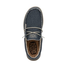 Hey Dude WALLY BRAIDED FLAT SHOES, blue, 44 EU