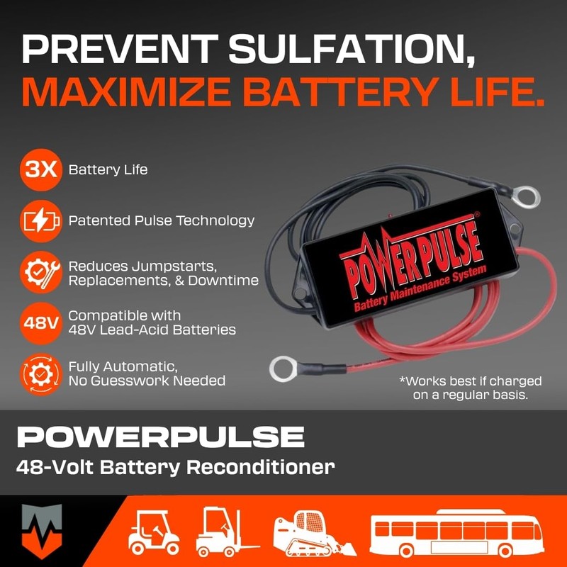 Pulsetech PowerPulse Battery Maintenance System, 48V