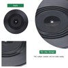 BEEK 5UMI 6PCS Retro Vinyl Record Coasters with Holder Cup