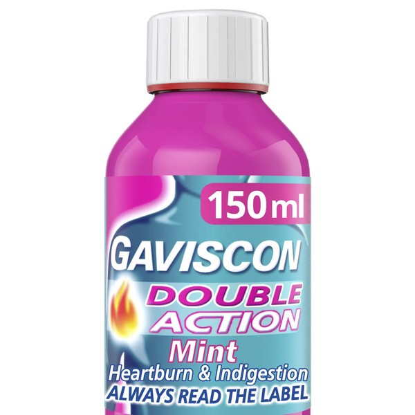 Gaviscon Heartburn and Indigestion Liquid, 150 ml