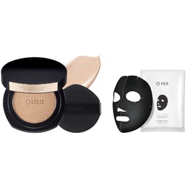 OHUI Ultimate Cover Denier Dark Spot Cushion 13g, 100D No. 21, 1 Count (+OHUI Free Gift) / 오휘 얼티밋 커버 데니어 기미 쿠션 13g, 100D 21호, 1개 (+오휘 사은품 증정)