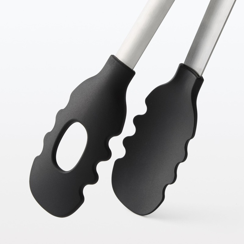 MUJI 83913182 Cooking Tongs/Stopper, Large