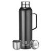 Insulated Vacuum Thermo Bottle 1500ml/50.7oz with Cup Stainless Steel Coffee