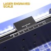 수동 선형 스테이지 75mm 슬라이딩 테이블 레일 가이드 알루미늄 합금