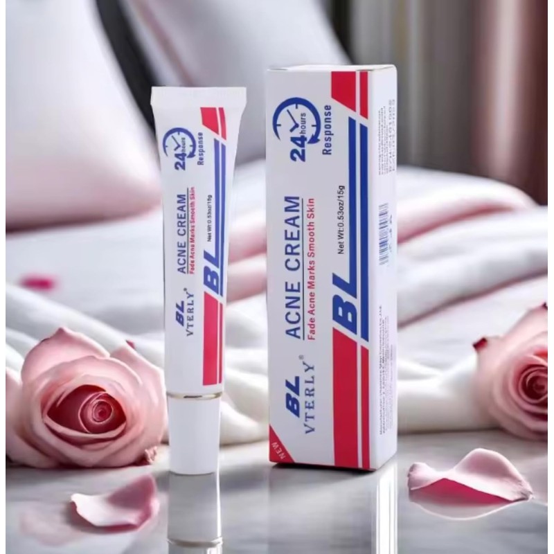 Fast-Acting Acne Scar Treatment Cream - 24-Hour Spot Reduction, Anti-Acne