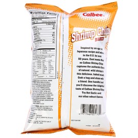 Calbee Chips Shrimp Garlic, 3.3 oz