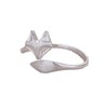 Fox Ring, Adjustable in an Organza Bag