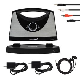 SEREONIC PRO Soundbox: Top-Grade Wireless TV Speakers for Smart TV, Optimal TV Speaker, Prime Wireless Speakers for TV, Enhancing Speakers for TV Sound for Hard of Hearing (Classic)