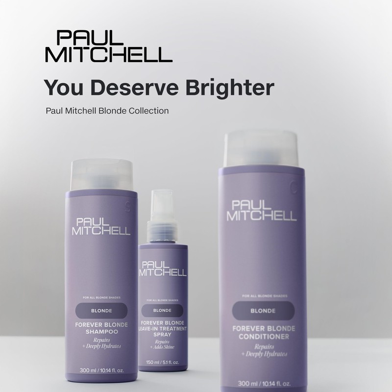 Paul Mitchell Forever Blonde Leave-In Treatment Spray, Repairs + Adds
