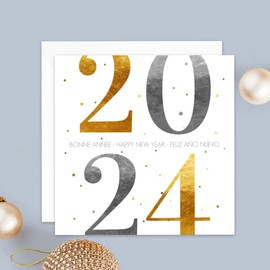 Greeting Card 2021 • Pack of 16 Cards • Premium Paper • With Envelopes • 14 x 14 cm Folded • Popcarte