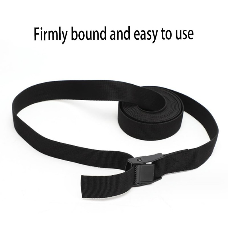 Tie Down Straps with Strong Buckle 2 Pcs Heavy Duty