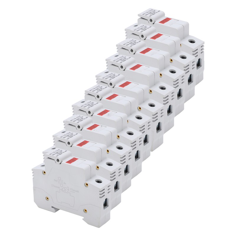 RT18‑32X Miniature Rail Mounted Fuse Holder Base with LED Indicator