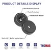 Neodymium Round Black Base Cup Magnets 40 lbs Pulling Force