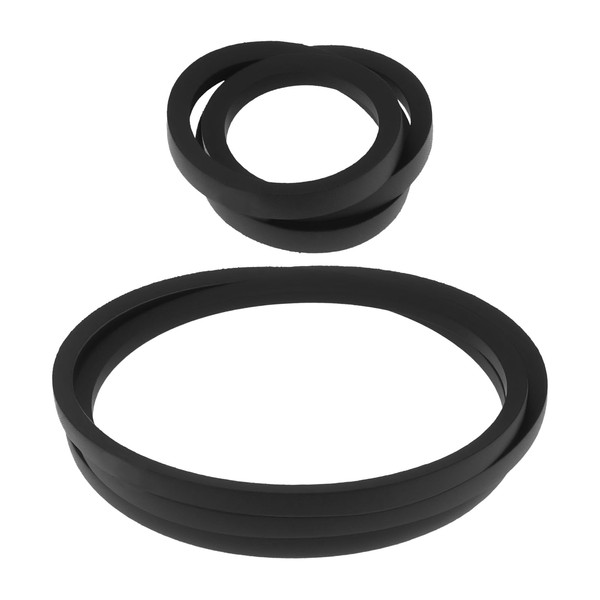 eMagTech Pack of 2 lawn mower belts 754-0467 754-04208 compatible