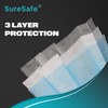 SureSafe 50 PCS ASTM Level-3 Masks Disposable, Blue face mask,