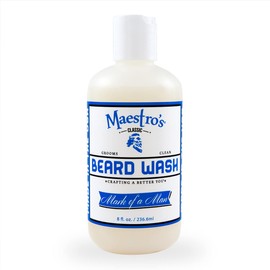 Maestro's Classic Mark of a Man Beard Wash, 8 Ounce by Maestro's Classic
