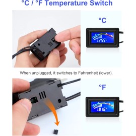KEYNICE Digital Thermometer, Aquarium Thermometer, Digital Temperature Gauge