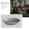 Boundless Voyage Ultralight Titanium Dish with Carry Bag Outdoor Camping