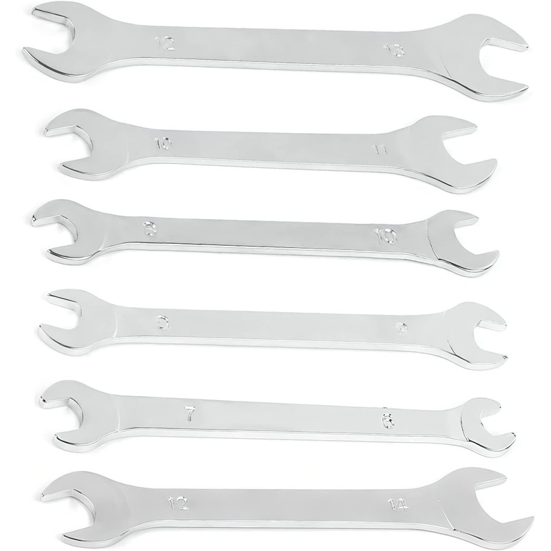 Leliafleury Super Thin Spanner, 2Pcs 16mm x 17mm Double Open