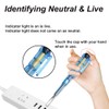 1 Pcs Voltage Tester Pen, AC 100-500V Electric Tester Pen