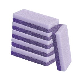 6Pcs Foot Scrubber Sets, Care Pumice Stone for Feet, Professional Pedicure Tools, Callus Remover,Foot Scrub, Foot Exfoliator Exfoliating Tool for Feet with More Dead Skin and Callus (Purple)