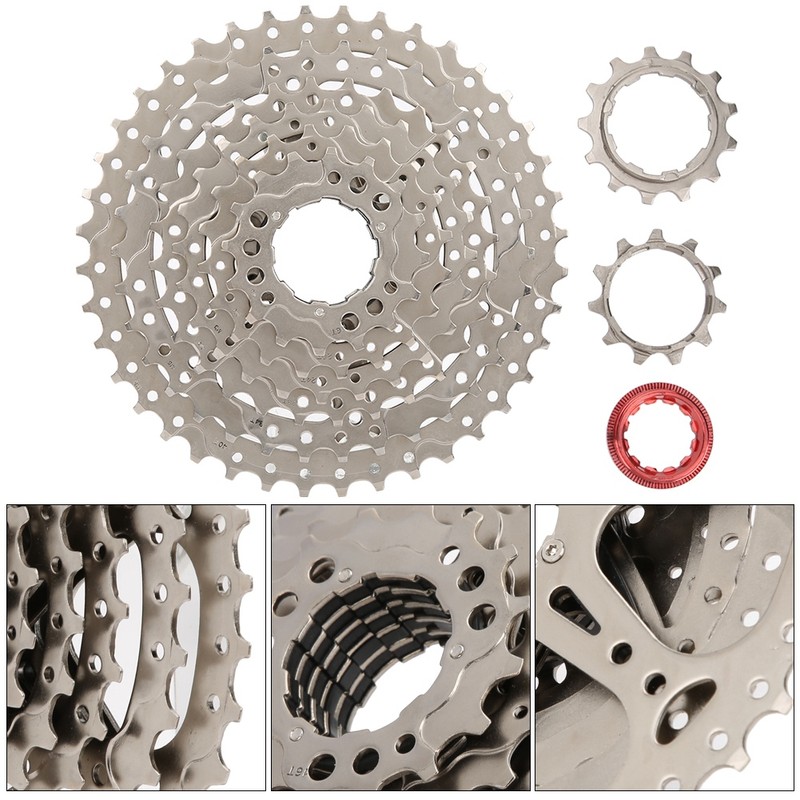8 Speed 11-40T Mountain Bike Steel Cassette Freewheel Bicycle Accessory