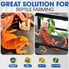 [Premium] 24"x60" Reptile Substrate Mat with 4 PCS Rug Gripper,