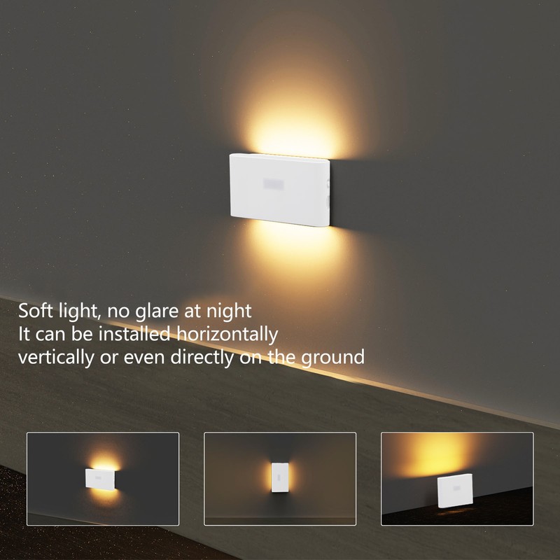 Motion Sensor Night Light 0.2W 2700K Warm White Type C