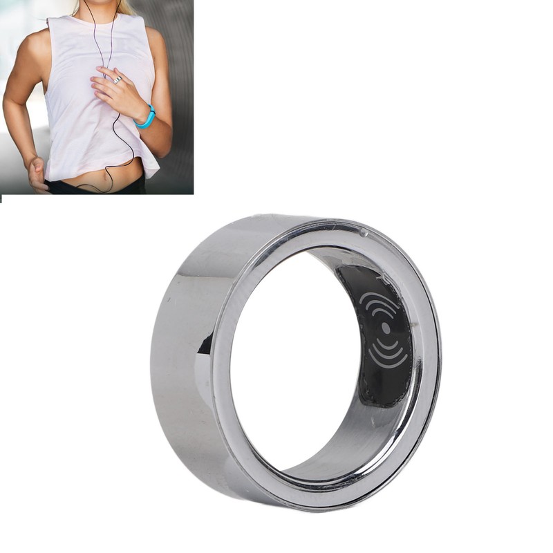 Smart Ring Sleep Fitness Tracker Pedometer Waterproof Exquisite Vibration Alert