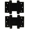 High Logic 26061 PEN Black Painted Free Hinges (Double Opening),