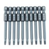 Triangular Screwdriver Bit, Head Screwdriver Bit, Screwdriver Bits, 10 Pieces
