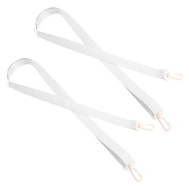 2pcs Drain Lanyard for Shower After Mastectomy or Tummy Tuck, Adjustable Neck Rope Post-Surgery Shower Strap for Drain Bags Post-Mastectomy Must Haves Recovery Accessory (White)