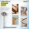 Zipbolt 11.550 Angled Railbolt Bulk Pack — Angled Staircase Handrail