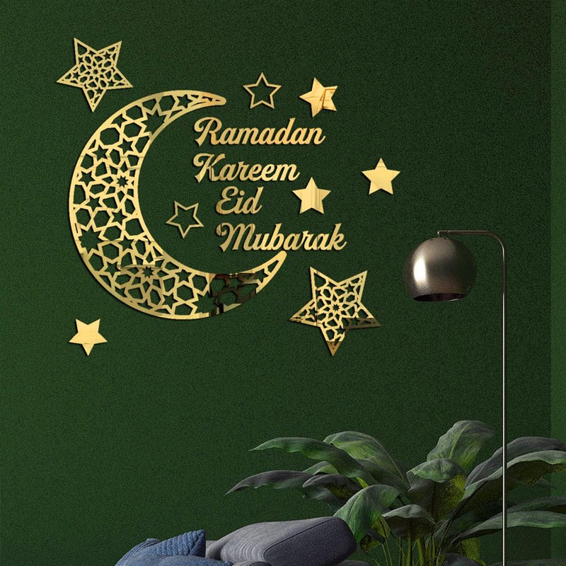 Islamic Wall Art,Ramadan Decorations for Home,Eid Mubarak Decorations,Ramadan Kareem,Eid Mubarak