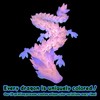 Flavery 3D Printed Dragon - 24 inch Large Pearly Sheen