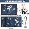 YNOYMO Children's Wallet Boys Mini Wallet Neck Pouch Boys Trifold