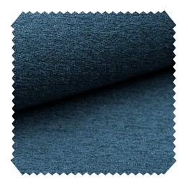 novely® Moers Fine Bouclé Upholstery Fabric Upholstery Fabric Exceptional Look | Sold by the Metre | 1 Running Metre (14 Blue)