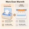 Awesmom Wipe Warmer for Babies, Adult, Adjustable Temperature, Silent Heating,
